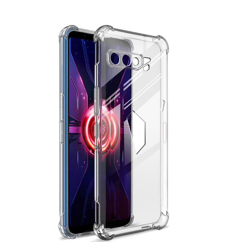 Ốp Rog Phone 5 5S 3 2 5sPro 5Ultimate 3Strix Điện Thoại Silicon TPU Mềm Trong Suốt Chống Sốc Cho Rog Phone 5 Ultimate 5s Pro 3 Strix 5s 5 3 2
