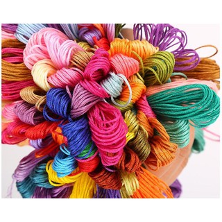 set chỉ thêu cotton 20/30/50/100 màu