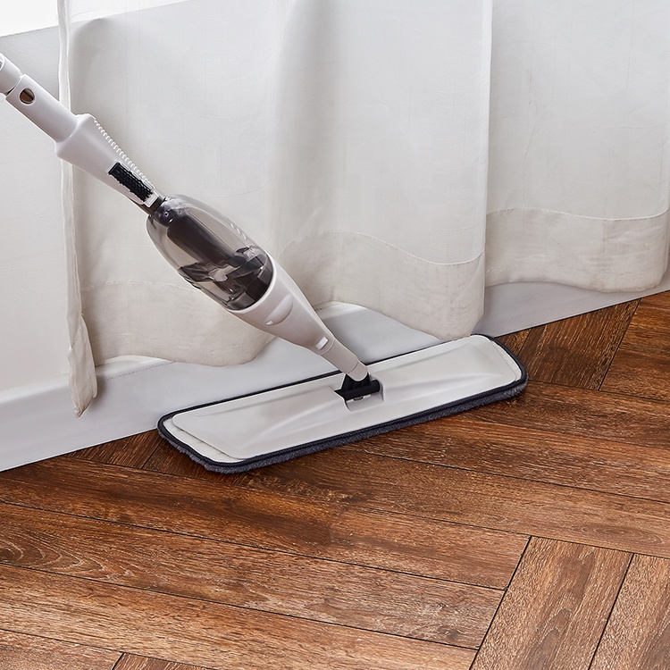 Cây lau nhà thông minh phun sương, chổi lau nhà xịt nước khử khuẩn đầu xoay 360 độ