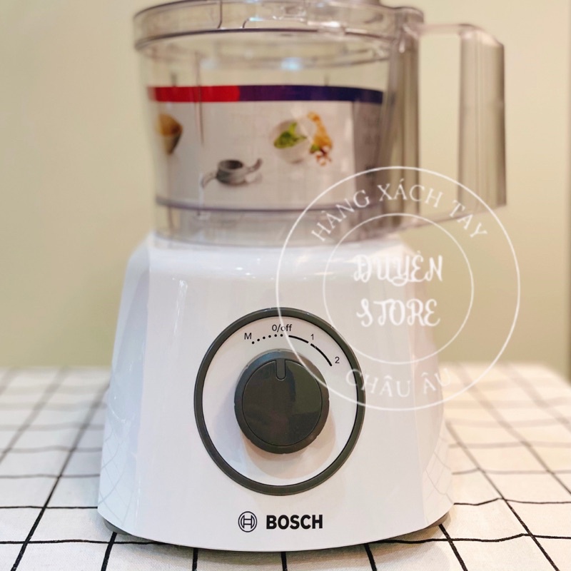 BỘ MÁY XAY ĐA NĂNG BOSCH MCM3100W- NHẬP KHẨU ĐỨC