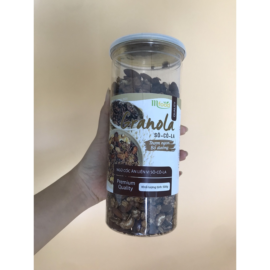 Granola Socola siêu Hạt 500gr, Ngũ cốc giảm cân