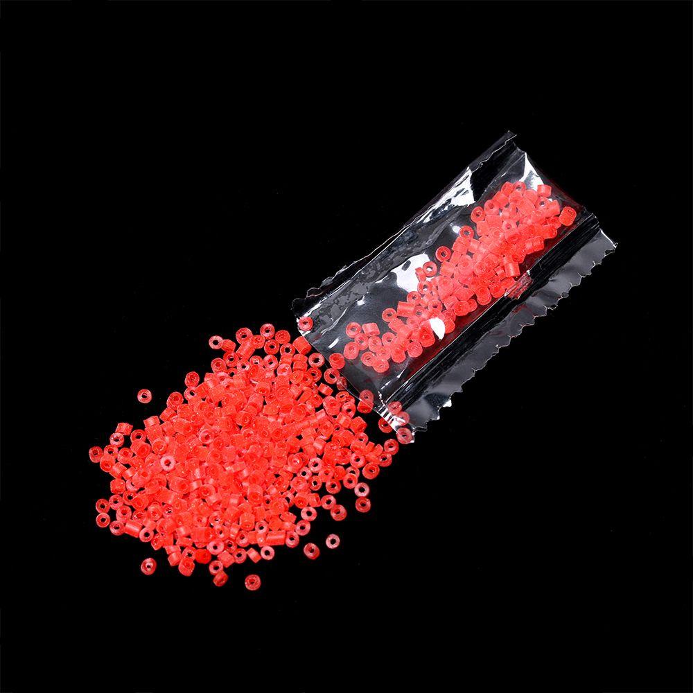 Set 1600 Vòng Cao Su Màu Sắc Đỏ Độ Co Giãn Cao Gắn Mồi Câu Cá TAYLOR1
