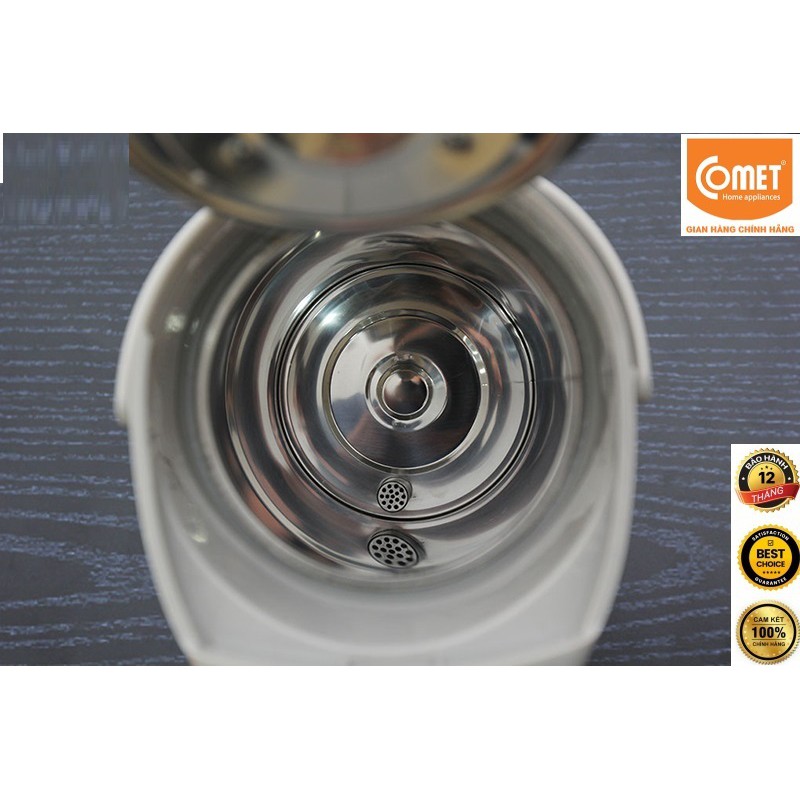 CM3217 - BÌNH THỦY ĐIỆN THÉP KHÔNG GỈ COMET 3.4L - BẢO HÀNH CHÍNH HÃNG 12 THÁNG