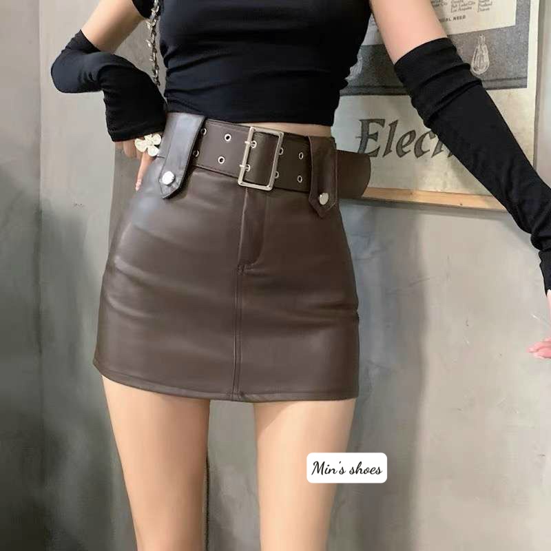 Min's Shoes - Chân Váy Da Trẻ Trung Sang Trọng Cv172