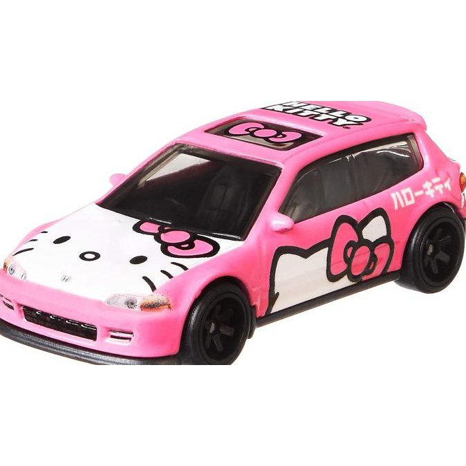 HOT WHEELS Giảm Giá Giảm Giá 2020 Hình Hello Kitty Cho Xe Hơi Civic Hatchback