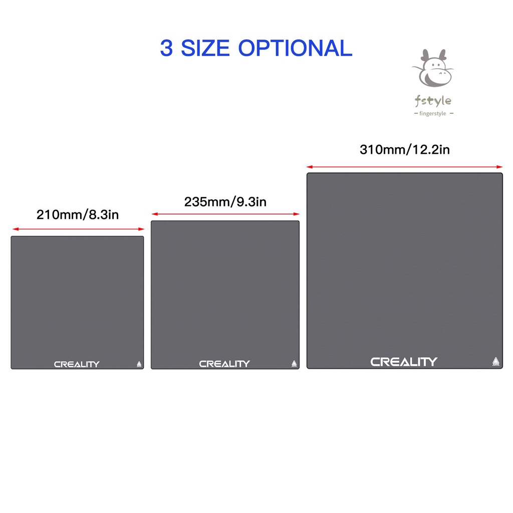 Kính Cường Lực Cho Máy In 3d 210x210mm Kèm 4 Kẹp Giữ 4mm Ultrabase Cr-X / Cr-10S Pro / Cr-10S Pro V2 / Cr-10S Pro