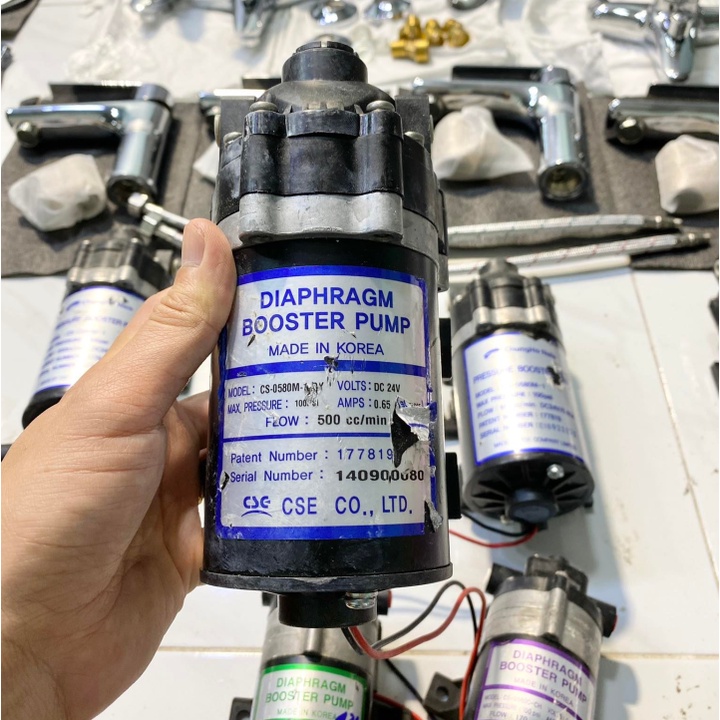 Máy bơm tăng áp, phun sương 24v