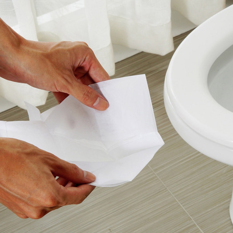 Bộ 10 Tấm Lót Bồn Cầu Không Thấm Nước Dùng Một Lần YKD