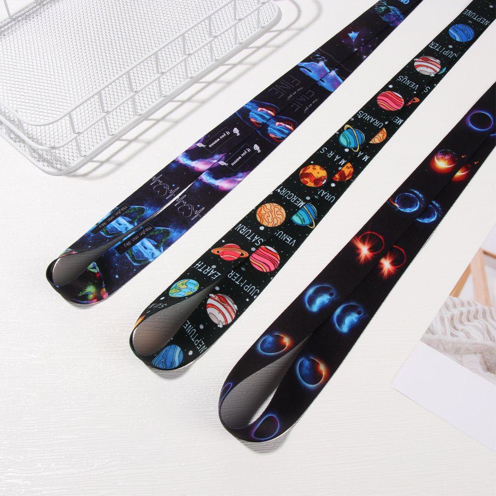 PISTA Dây Đeo Thẻ Hình Trăng Sao Xinh Xắn