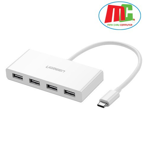 Bảng giá Cáp USB Type C Sang 4 Cổng USB 3.0 Ugreen 40379 - Hàng Phong Vũ