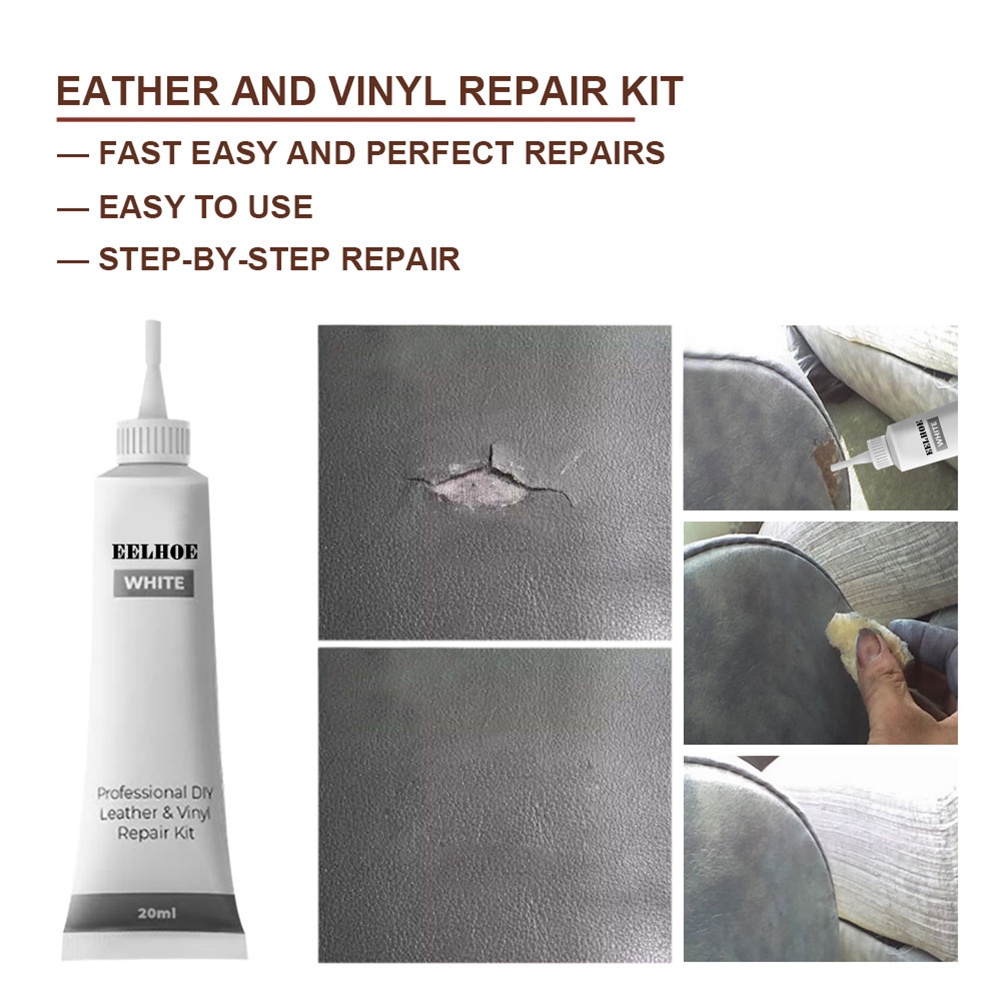 20/40/50Ml Cao Cấp Da Sửa Chữa Gel Bộ Da Bổ Sung Nhiều Màu Sắc Sửa Chữa Trầy Xước Các Vết Nứt Da Xe Hơi Ghế ghế Sofa Sửa Kem
