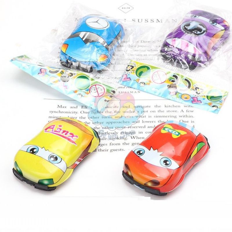 Đồ chơi Ôtô/Máy Bay/Hình Thú Mini Bánh Chạy lùi lấy đà quán tính