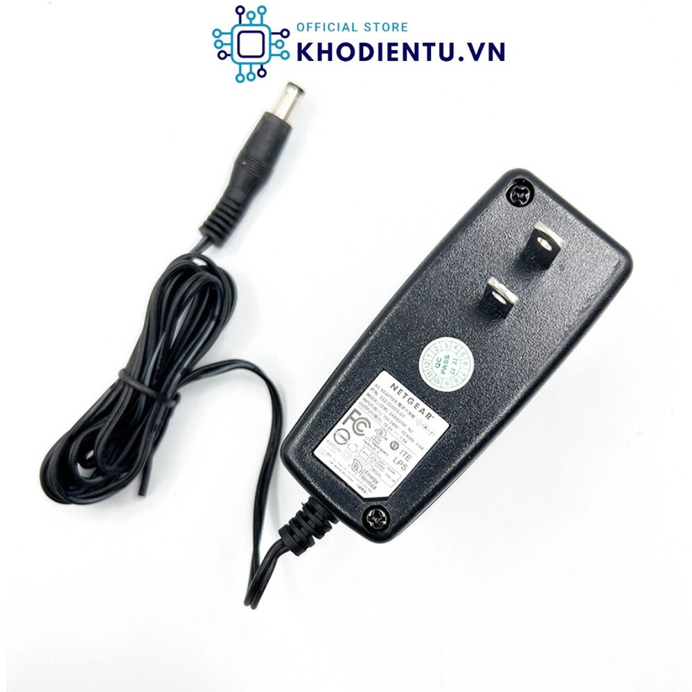 Nguồn Chống Nhiều 12V 1.5A Chính Hãng Netgrear 2ABB018F💦Bộ Chuyển Đổi Nguồn AC/DC 12V1.5A Jack 5.5x2.1MM
