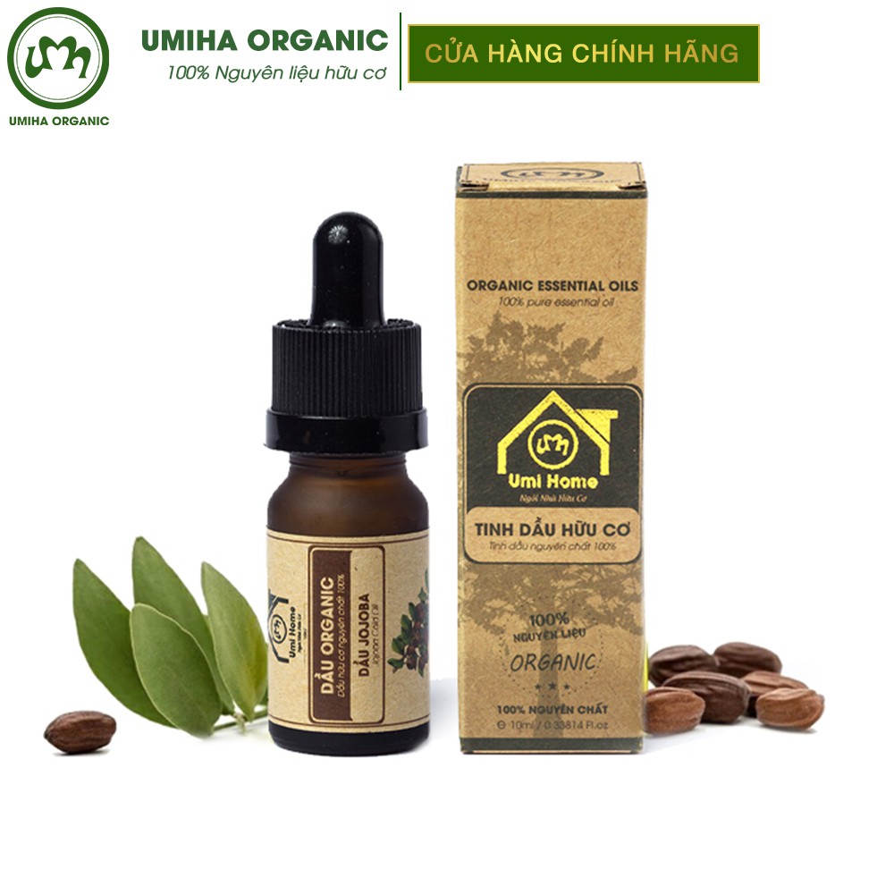 Dầu Jojoba hữu cơ UMIHA nguyên chất | Jojoba Oil 100% Organic 10ml