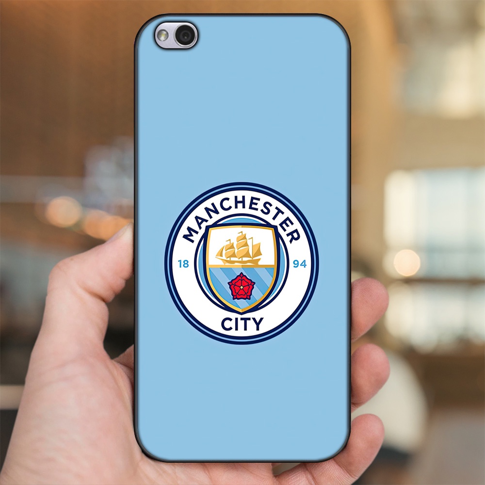Ốp lưng Xiaomi Redmi 5A viền đen in hình Manchester City MC