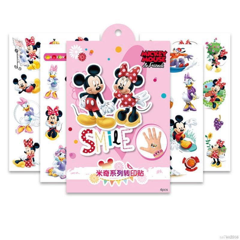 ▫️KIDBLUE▫️ Korean Kids Waterproof Temporary Fake Tattoos Children's Cute Cartoons Colorful Stickers