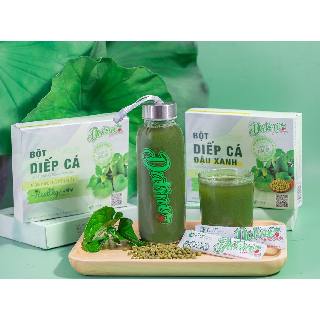 Bột diếp cá nguyên chất DATINO hộp 15 gói x 3gram