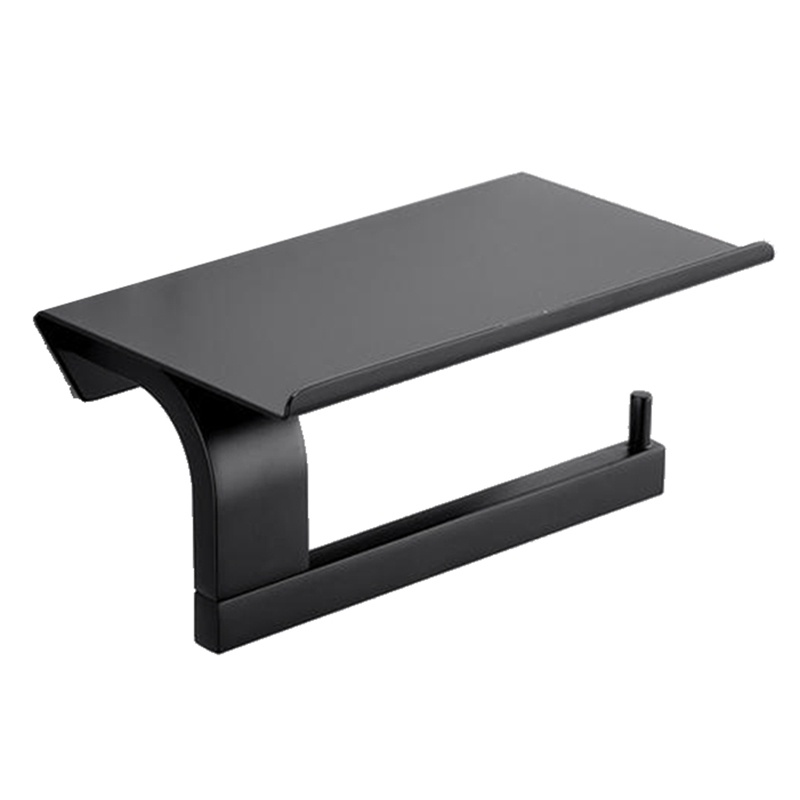 Giá Đỡ Cuộn Giấy Vệ Sinh Gắn Tường Bằng Thép Không Gỉ Tiện Lợi Dành Cho Nhà Tắm