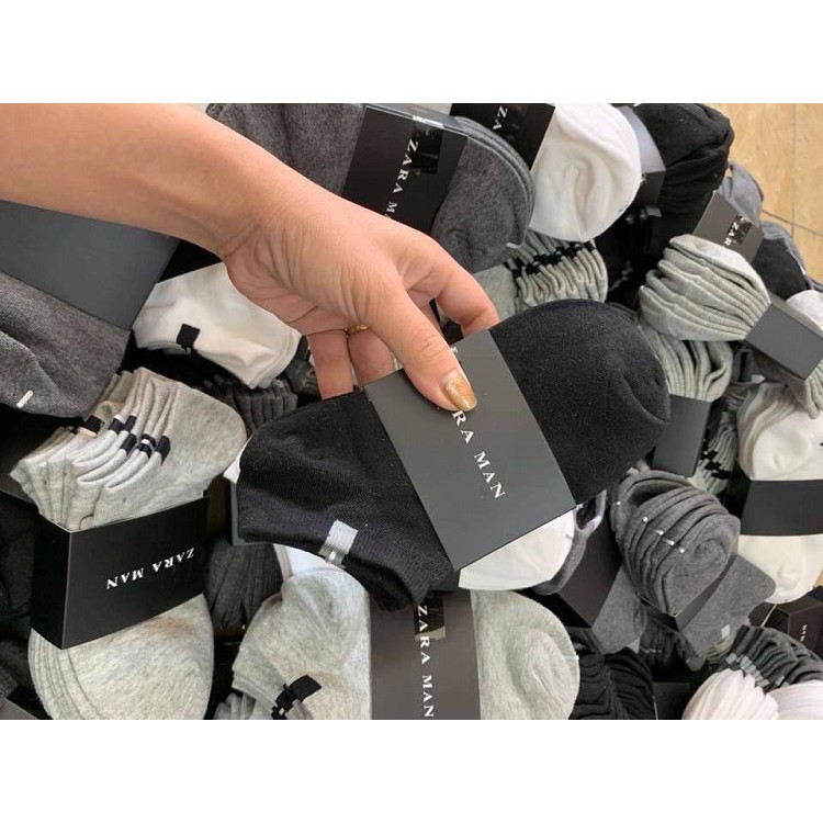 Tất Nam Nữ Trơn Cổ Ngắn UNISEX Thời Trang Cao Cấp Màu Basic Chất Cotton 100% Giãn Thấm Hút Tốt Nhập Khẩu Chính Hãng GC35