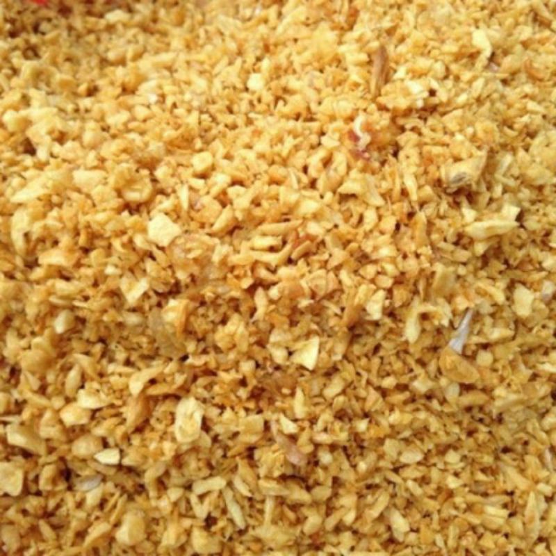 1kg tỏi phi trộn bánh tráng