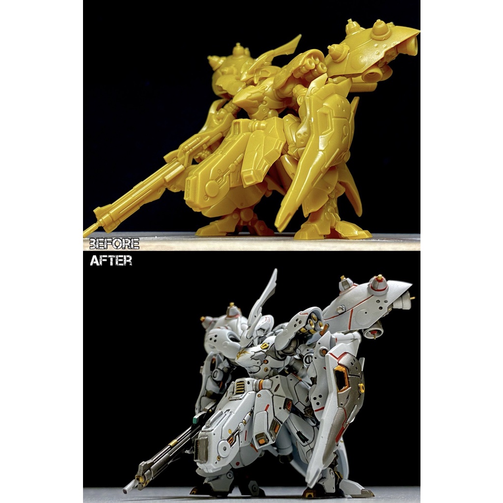 Mô hình Gundam Mini  Artifact size 6cm Rick Diaz - Ex-S Gundam - Hi-ν Gundam - Nightingale - Biaran Custom