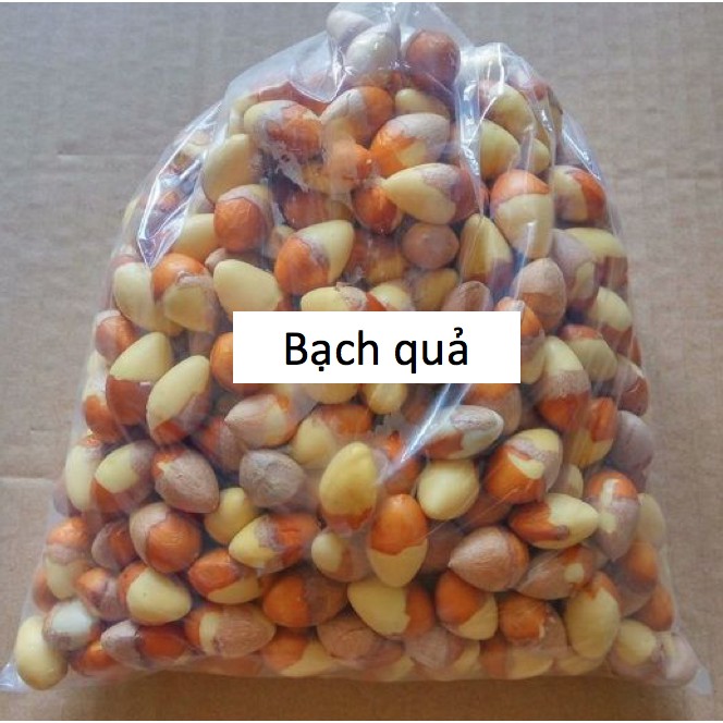 Bạch quả nguyên vỏ