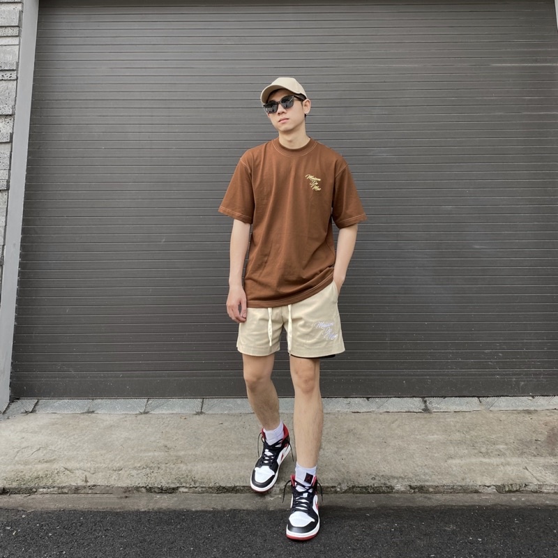 Áo thun Blank - Tobacco Brown