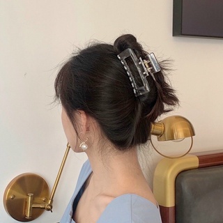 Kẹp tóc càng cua, kẹp tóc hàn quốc nhựa trơn