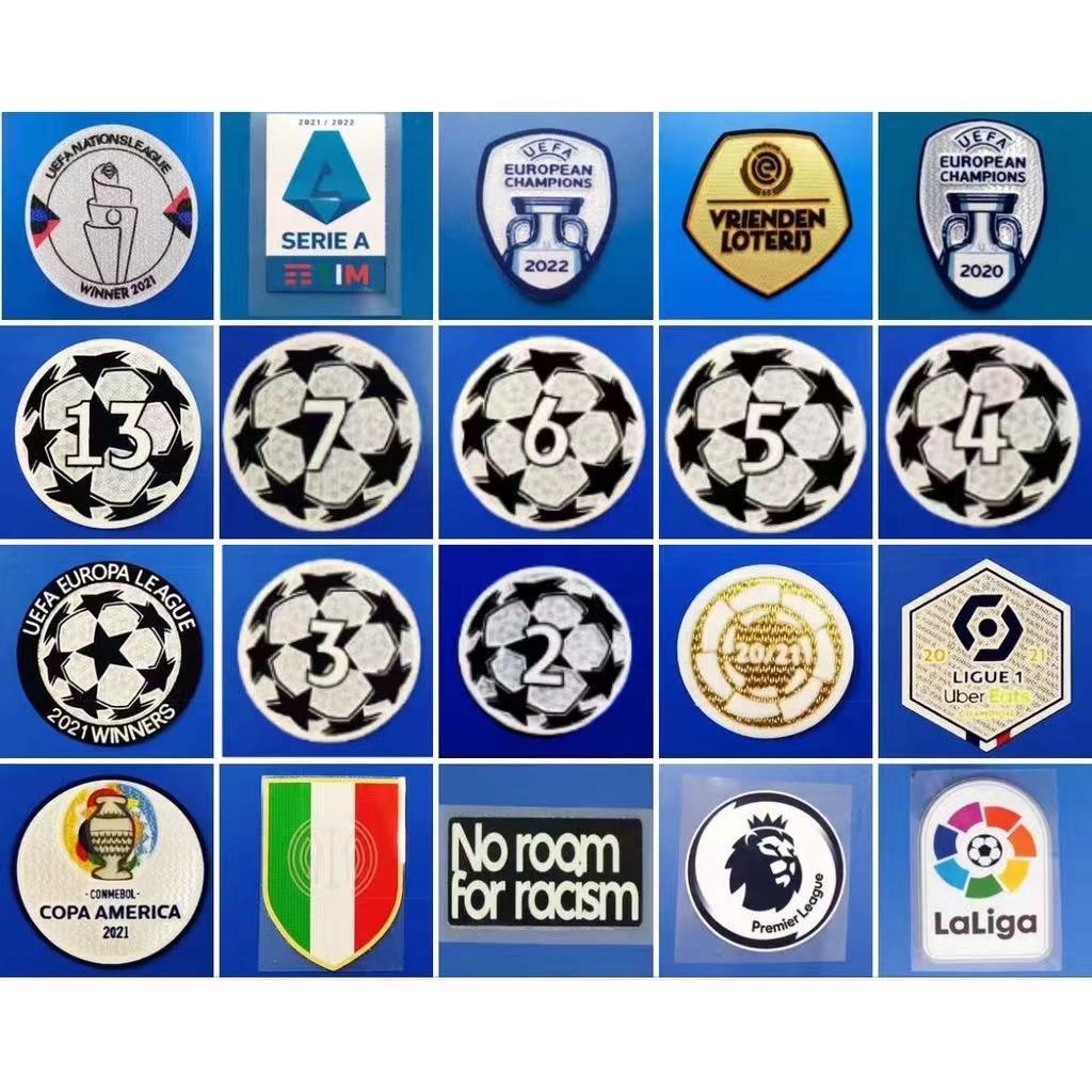 Miếng Dán Vá Quần Áo Bóng Đá 2021/22 UCL