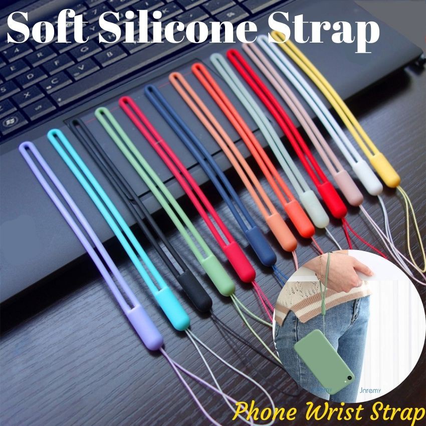 Silicone Dây Đeo Điện Thoại Bằng Silicon Cho Iphone Oppo Samsung Xiaomi