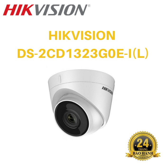 Camera IP Dome hồng ngoại 2.0 Megapixel HIKVISION DS-2CD1323G0E-I(L)