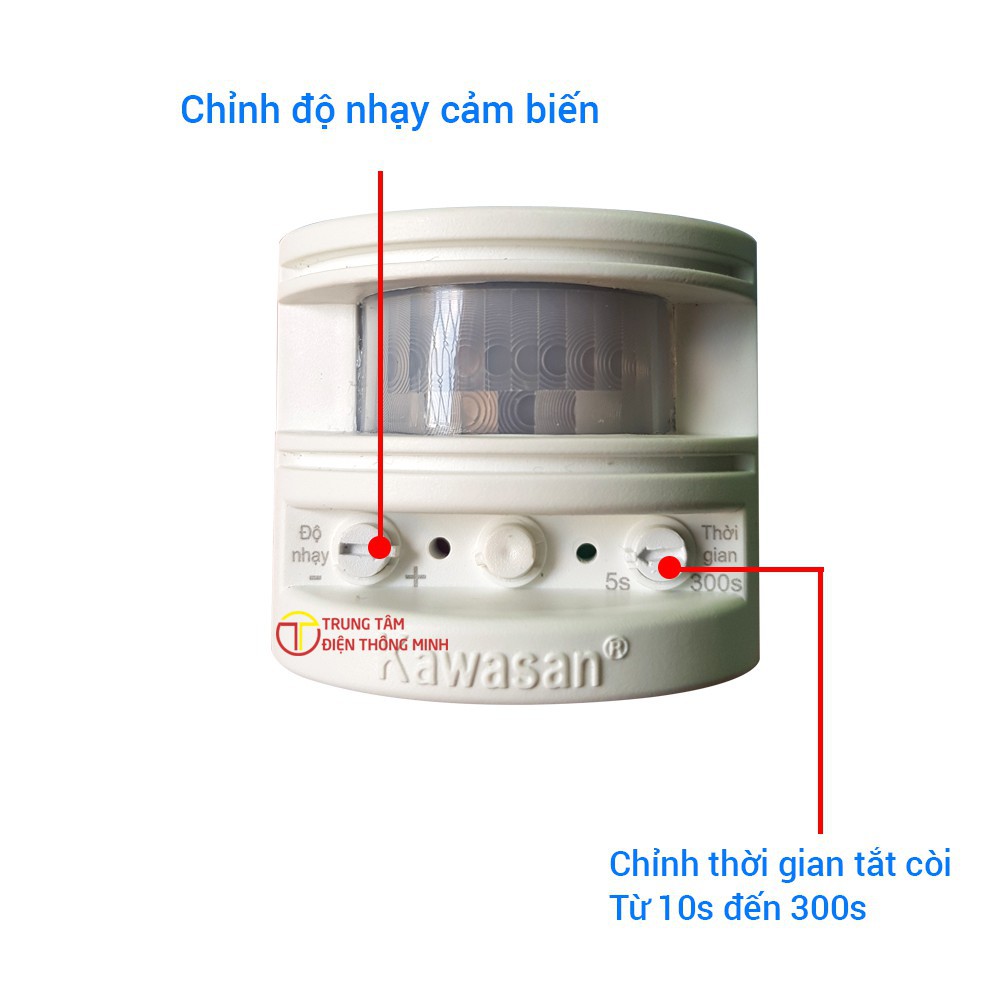 Chuông chống trộm hồng ngoại Kawa I225B dùng điện, cao cấp & chính hãng