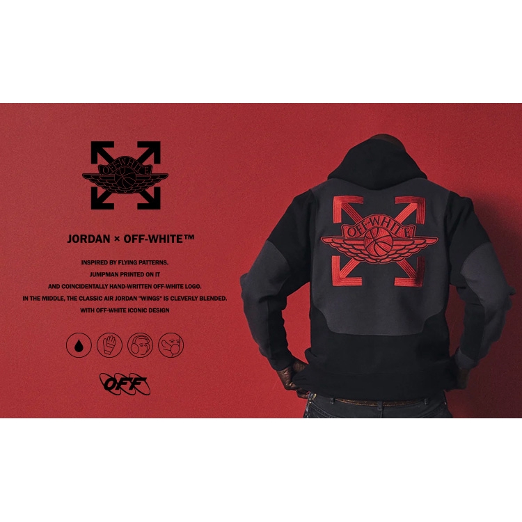 Ốp điện thoại logo Off White Jordan cho iPhone 12 7/8 Plus / X / XS / XR / XS MAX / 11/11 PRO / 11 Pro MAX | BigBuy360 - bigbuy360.vn