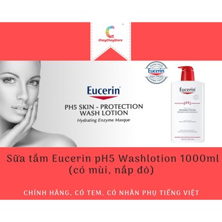 Sữa tắm Eucerin pH5 Washlotion 1000ml