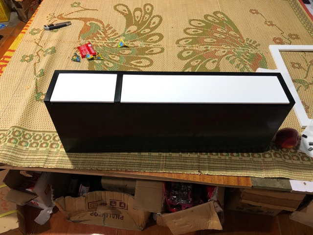 ✅ Bàn trang điểm treo tường 80cm trắng đẹp có 2 ngăn kéo BTD-3655 | BigBuy360 - bigbuy360.vn