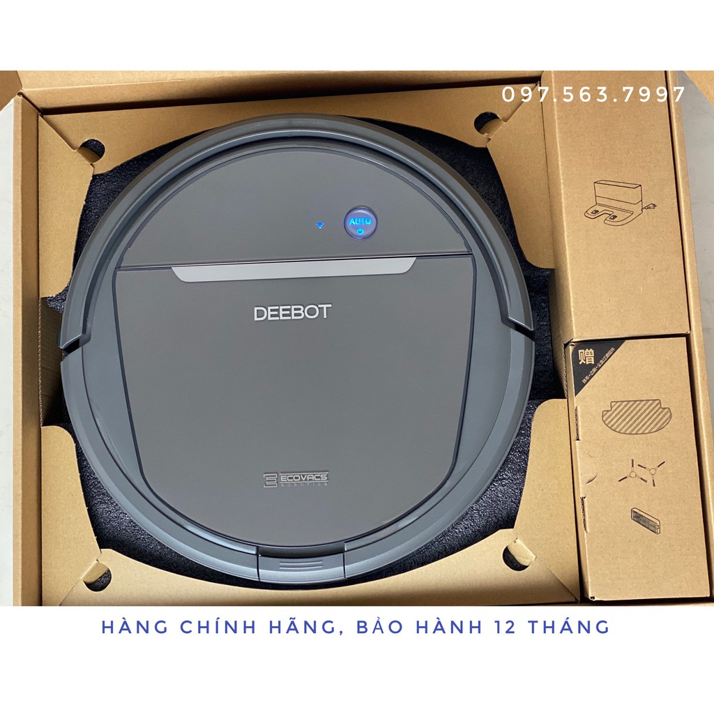 ROBOT HÚT BỤI LAU NHÀ DEEBOT DD35 Ecovacs - Hàng new nguyên seal 2021