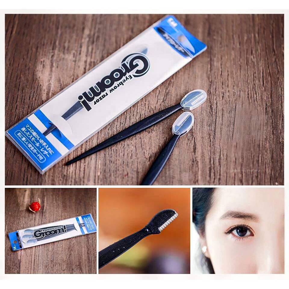 Dao Cạo Lông Mày Kai Groom Eyebrow Razor