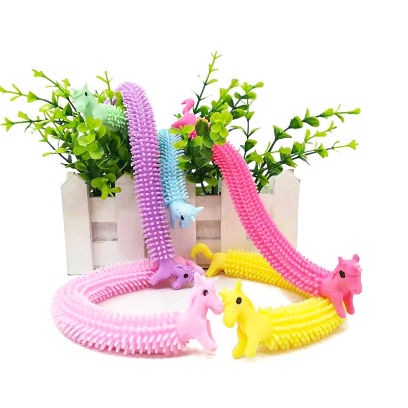 Đồ Chơi HìNh NgựA unicorn TPR lalale Dễ Thương Có Dây Kéo Cho Trẻ Em