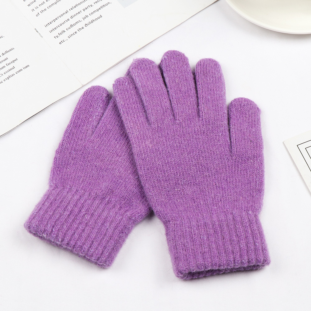 Đôi Găng Tay Bằng Len Cashmere Co Giãn Giữ Ấm Mùa Đông Thời Trang Cho Nam Và Nữ