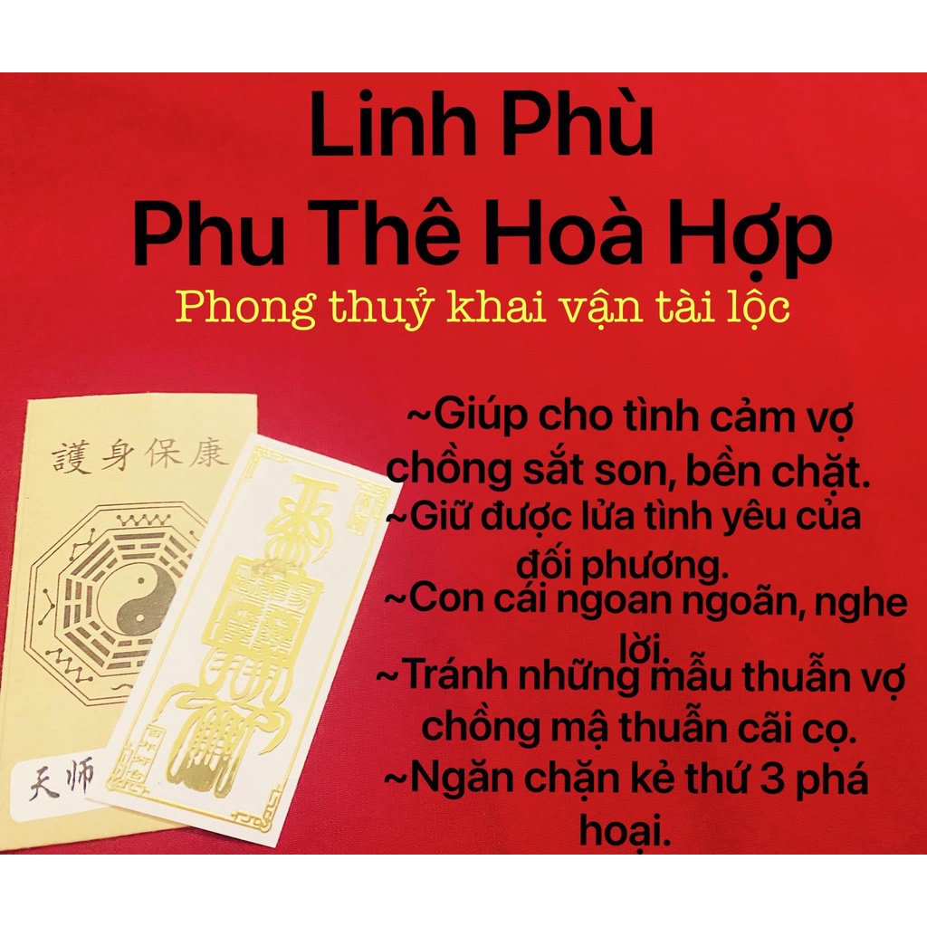 Miếng dán mặt sau máy tính bảng Linh phù Hòa hợp, vợ chồng hòa hợp, tình cảm khắng khít | BigBuy360 - bigbuy360.vn