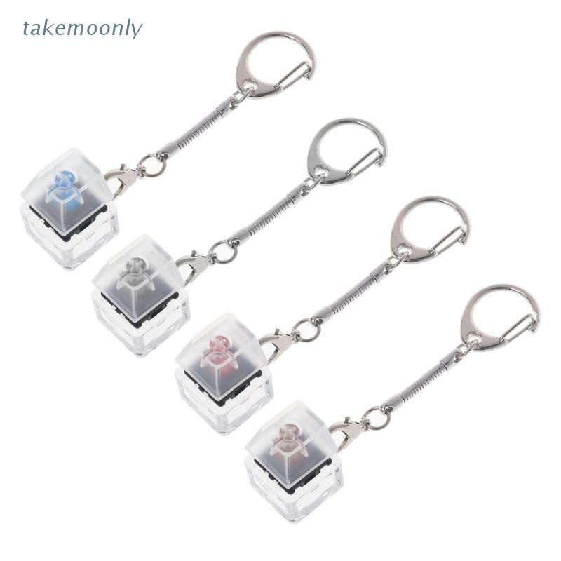 Móc Khóa Kiểm Tra Công Tắc Bàn Phím Cơ Màu Trong Suốt TAK Cherry Mx Kailh