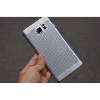 Ốp lưng tản nhiệt Loopee Galaxy Note 5 chính hãng - Màu bạc