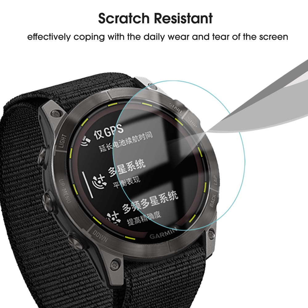 1 Kính Cường Lực 9H Bảo Vệ Màn Hình Chống Trầy Cho Đồng Hồ Thông Minh Garmin Enduro 2