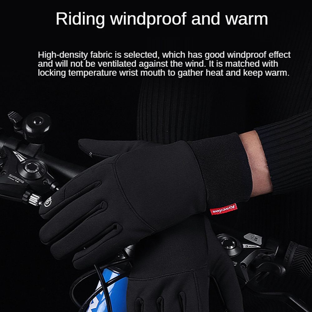 Găng Tay Thể Thao Chống Trượt Chống Nước Cảm Ứng Màn Hình Cảm Ứng Nhiều Màu Sắc