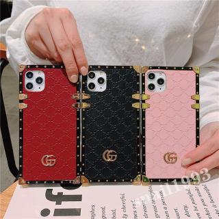 Ốp điện thoại dáng vuông in logo GUCCI cho OPPO A9 2020 A5 2020 A1K K3 F11 F11Pro A7 A5s A3s F9 F7 F5 F3