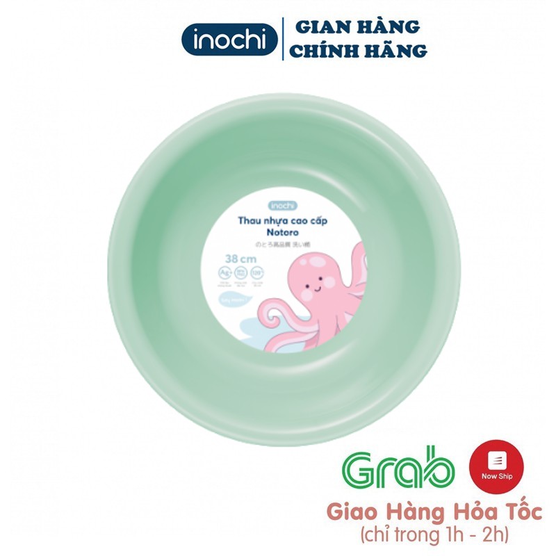 Thau Nhựa INOCHI Cao Cấp Dễ Dàng Rửa Mặt Và Gội Đầu Cho Bé