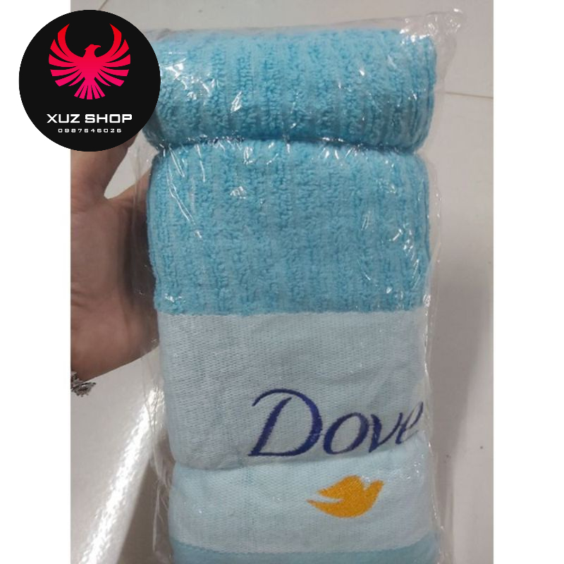 Khăn tắm Clear, Dove siêu thấm 50x100cm (khăn tắm,khăn gội đầu)