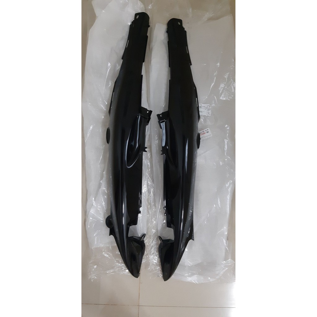 Ốp sườn Jupiter V đen Yamaha