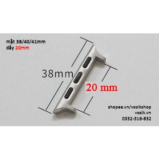 Bộ Khoá cài Adapter  dành cho dây đồng hồ Apple Watch  series 1/2/3/4/5/6/7 - Vozik Gear