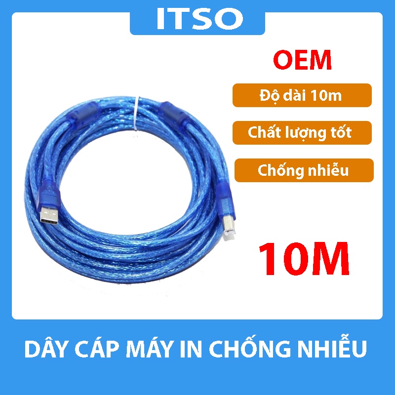 Cáp máy in bọc thép chống nhiễu cao cấp các loại